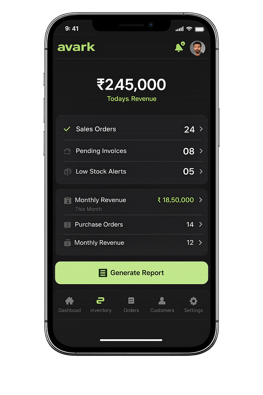 ARK HMS Dashboard